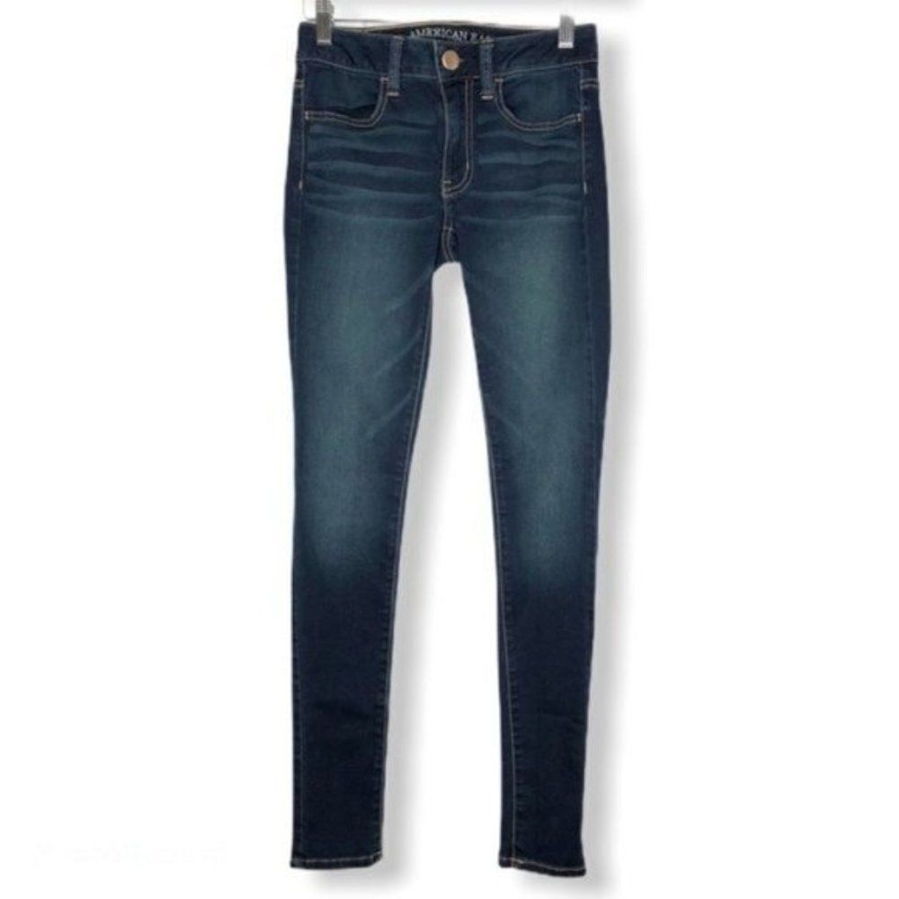 AMERICAN EAGLE Dark Wash Skinny Jegging
